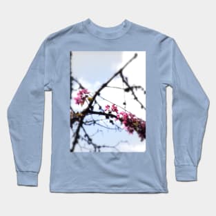 red Malus Radiant crab apple blossoms #7 Long Sleeve T-Shirt